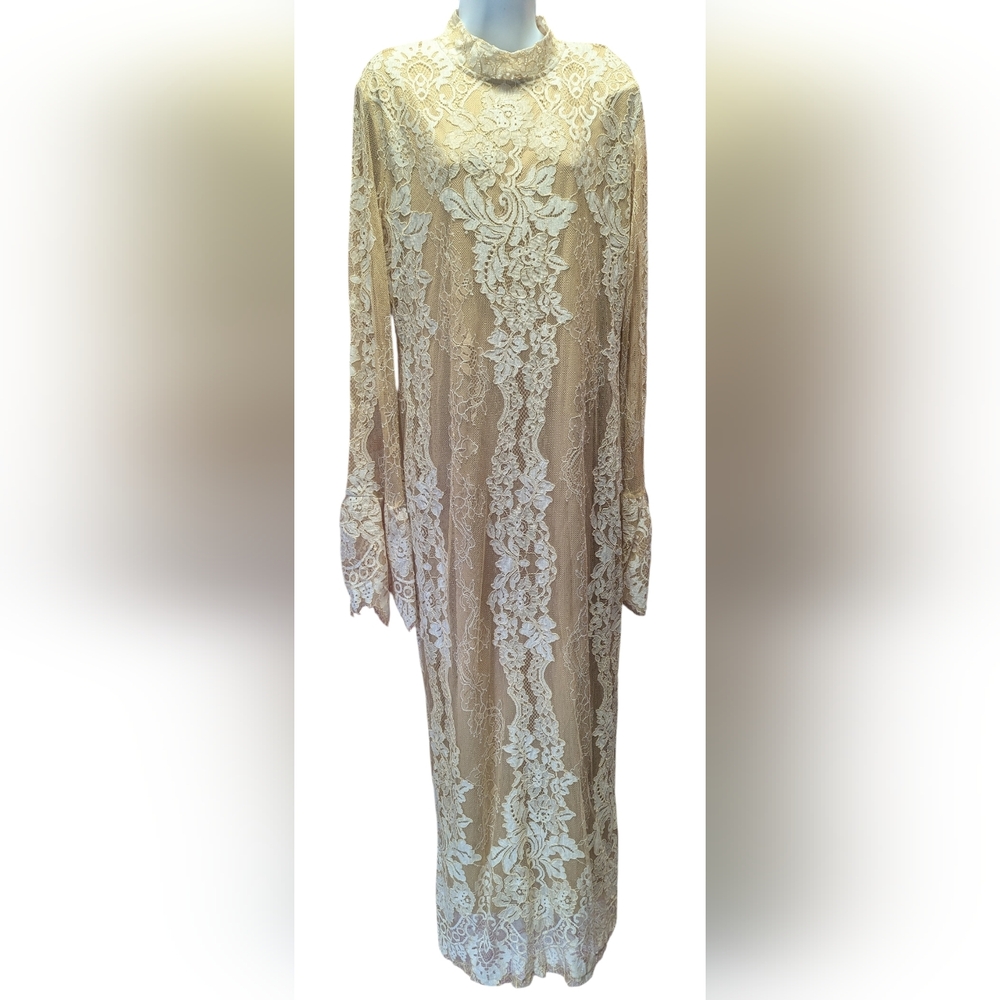 Loragal Bodycon Lace Long Dress